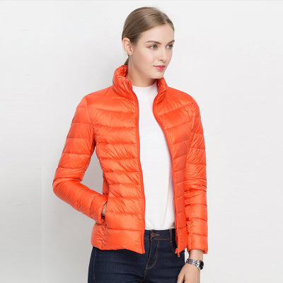 Federlet let Dame dunjakke – Alina efterårszauber