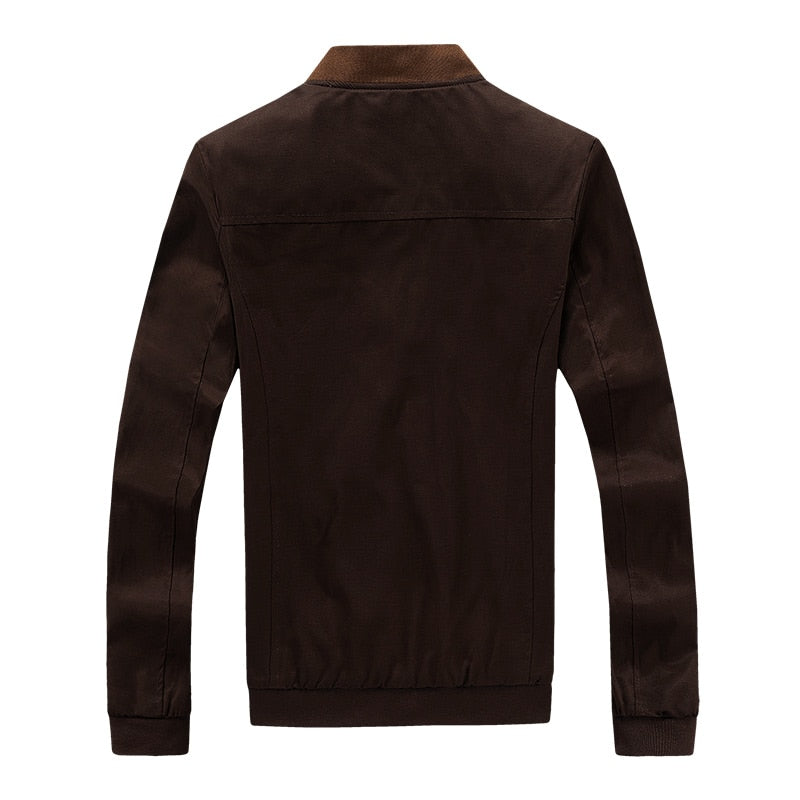 Lettherrens bomber overgangsjakke i vintage-look - Adrian