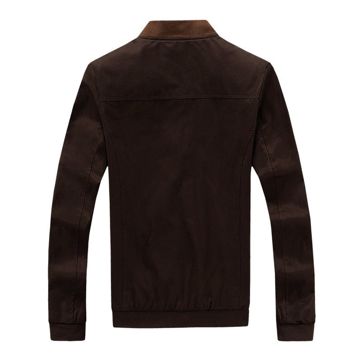 Lettherrens bomber overgangsjakke i vintage-look - Adrian
