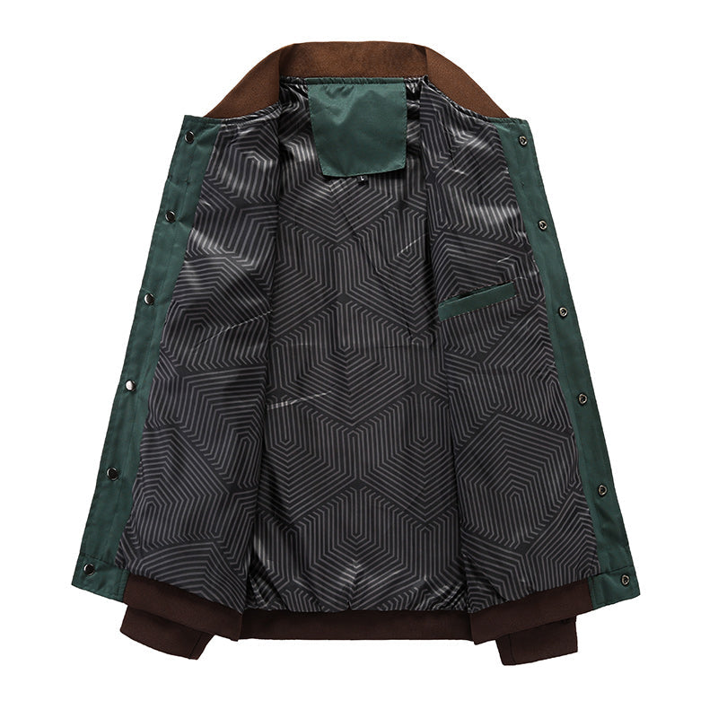 Lettherrens bomber overgangsjakke i vintage-look - Adrian