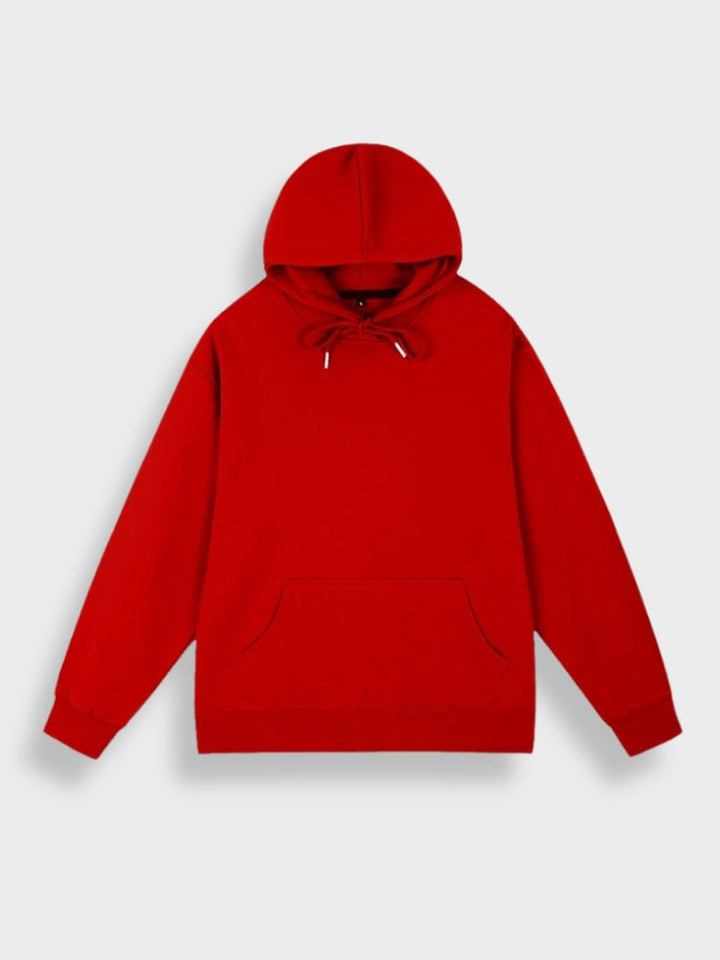 Oversized herre-hoodie med print - Noah