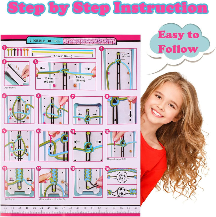 Kreativt gør-det-selv-loom-sæt - BraidJoy