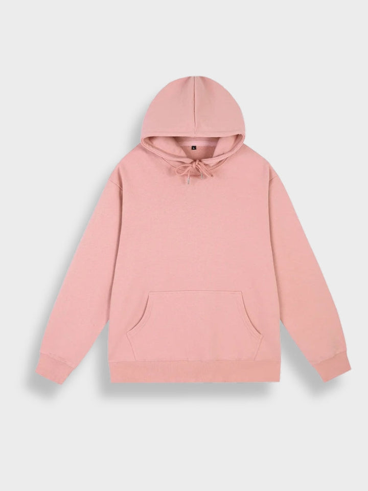 Oversized herre-hoodie med print - Noah