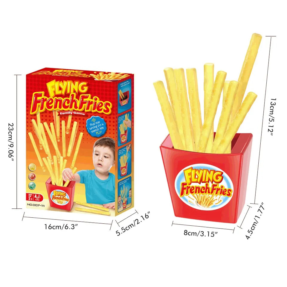 Interaktivt spil for forældre og børn - Flying Fries