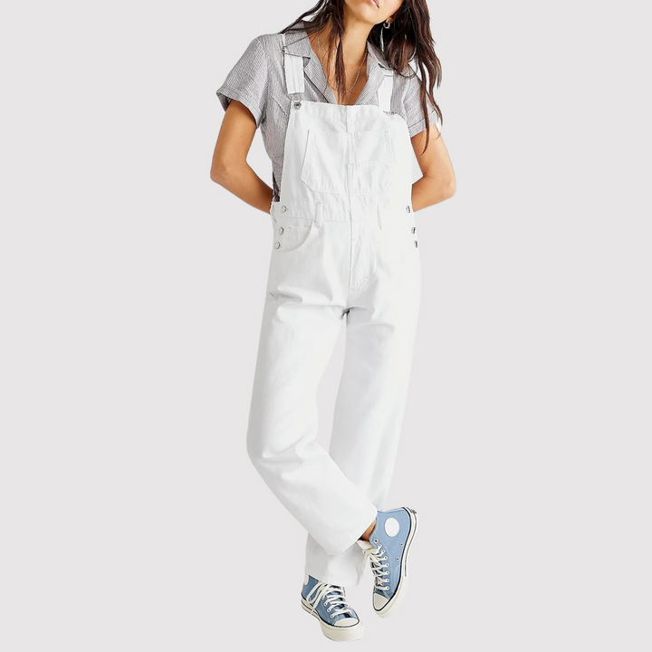 Denim dame overalls med afslappet pasform – Serena