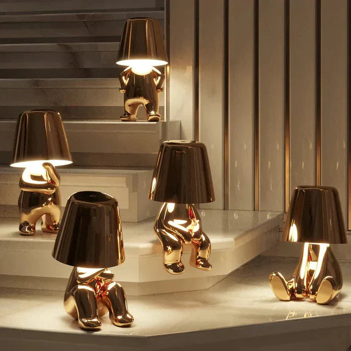 Unik og stemningsfuld bordlampe - GlowCraft