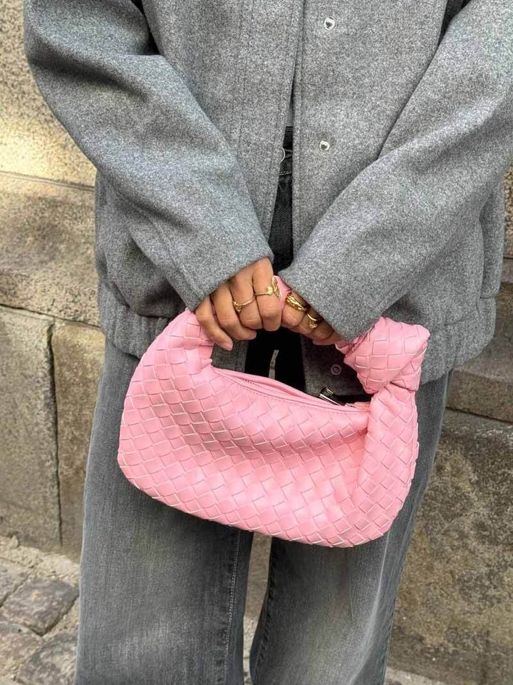 Vævet mini-håndtaske - Isabella