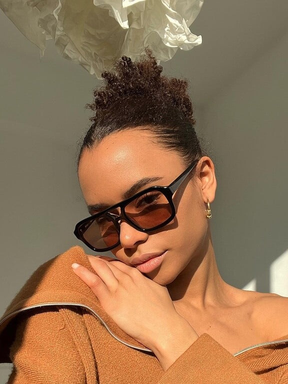Vintage solbrille med UV-beskyttelse og retrocharme – Loreen