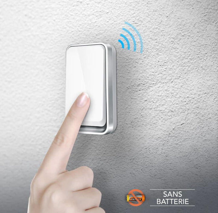 Trådløs & batterifri intelligent dørklokke – Sonivo