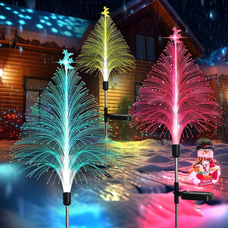 Solcelledrevet juletræsbelysning - LumiTree
