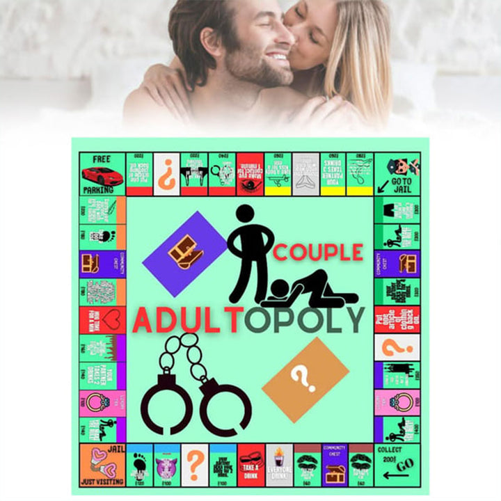 Romantisk brætspil for par - Sensuelle udfordringer og forbindelse - Kærlighedsudforskning