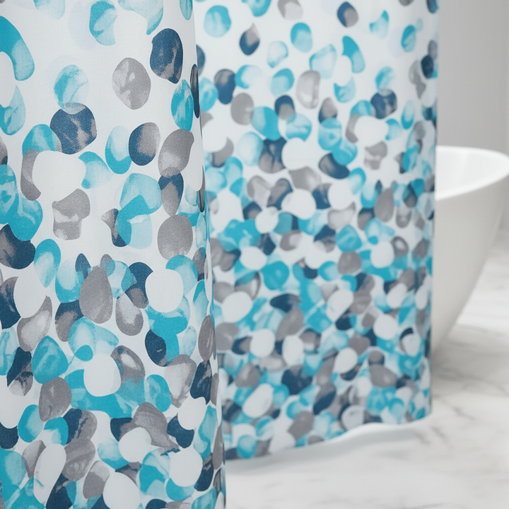 Stoffduschvorhang Mit Kunststoffhaken - SplashDot