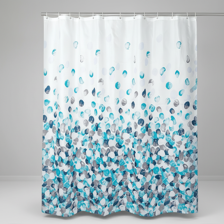 Stoffduschvorhang Mit Kunststoffhaken - SplashDot