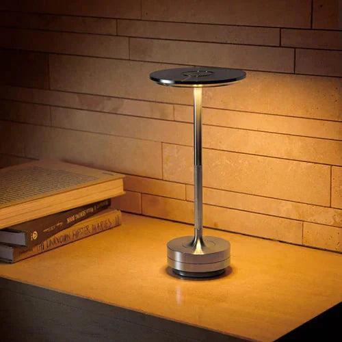 Trådløs USB-opladelig designbordlampe - GlowBeam