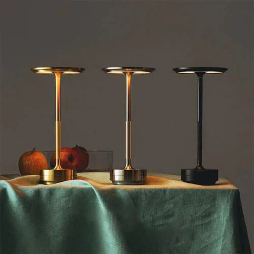 Trådløs USB-opladelig designbordlampe - GlowBeam