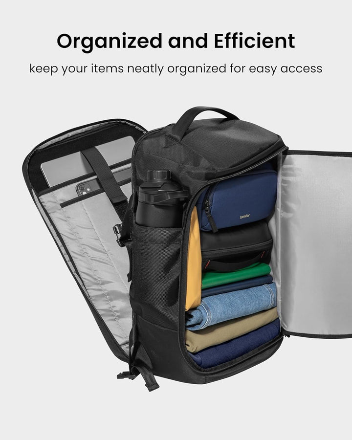 38L TSA-venlig håndbagage-rejserygsæk med laptoplomme