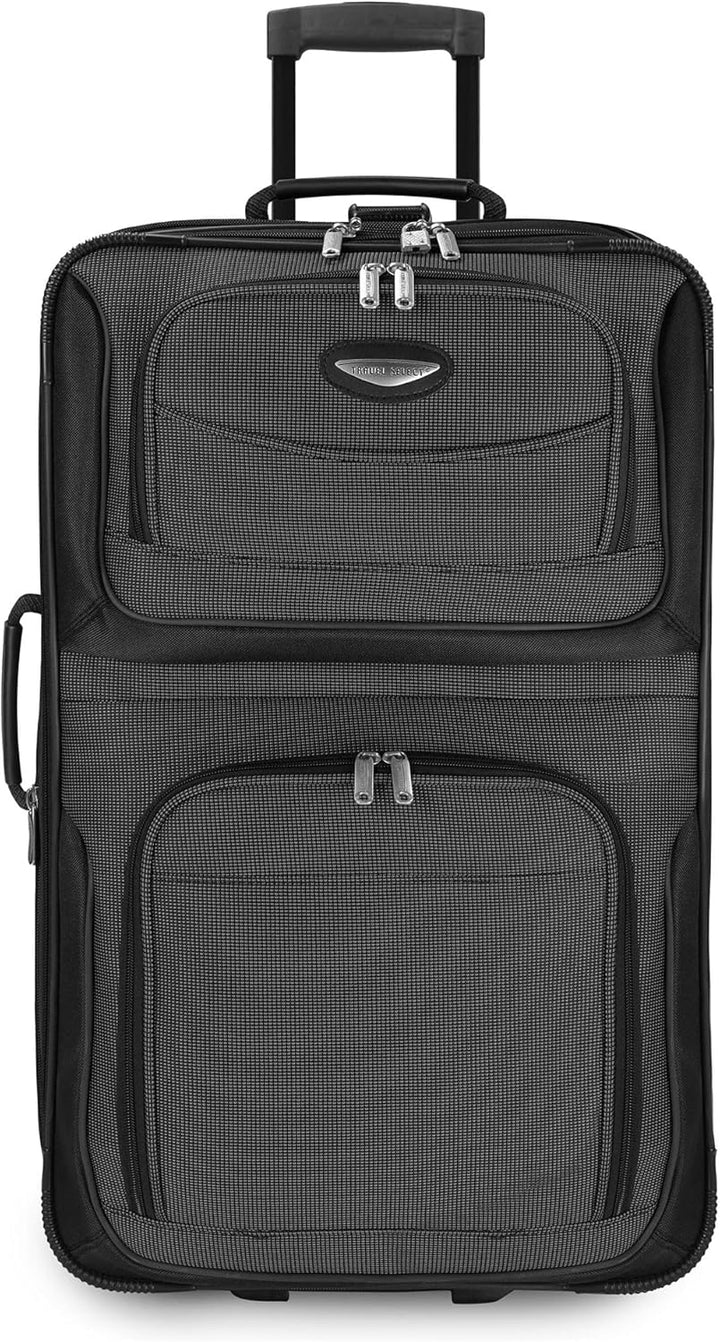 8-delt softshell-kuffertsæt med pakkekuber og TSA-lås – TravelMax