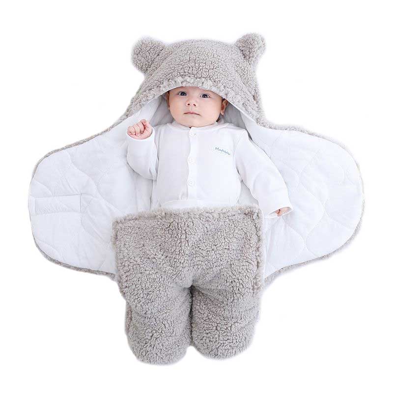 Blød svøb-sovepose til baby - CosyCub