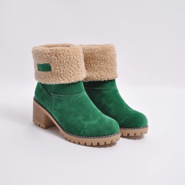Forede vinterstøvler med hæl - Sophia Winterboots