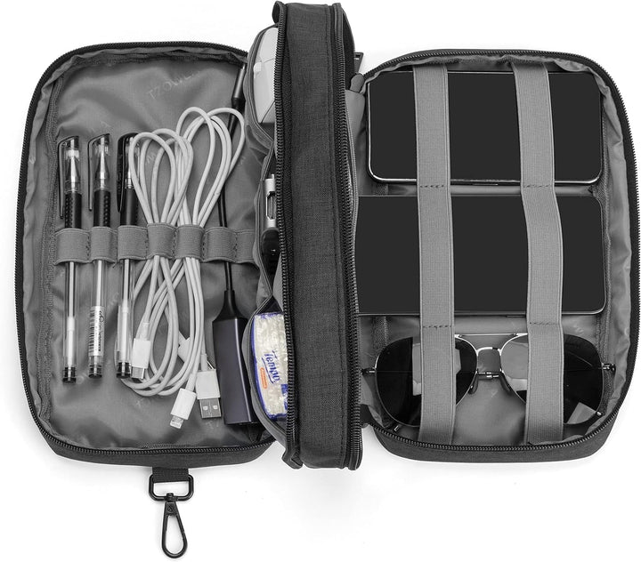 Ekstra stor tyverisikret laptop- og rejserygsæk med USB-port – 30–50 L