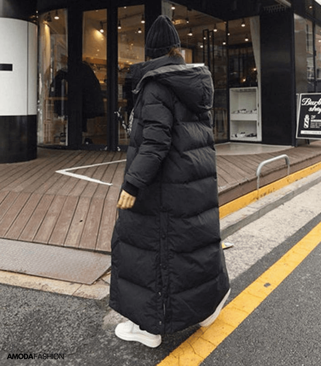 Oversized vinterparka til damer - Luna
