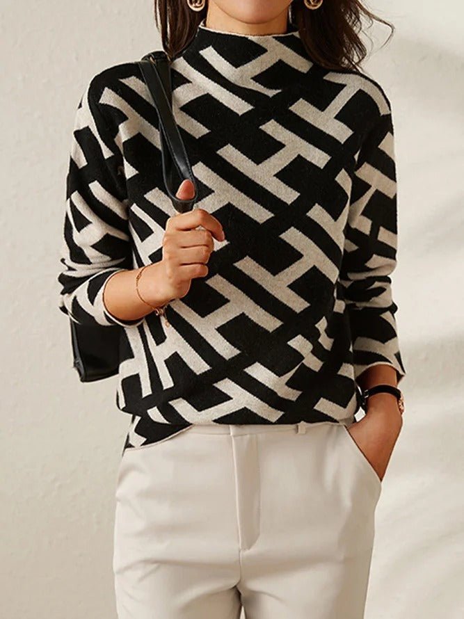 Stilfuld damesweater - Elise