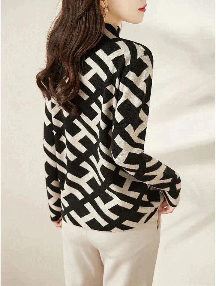 Stilfuld damesweater - Elise