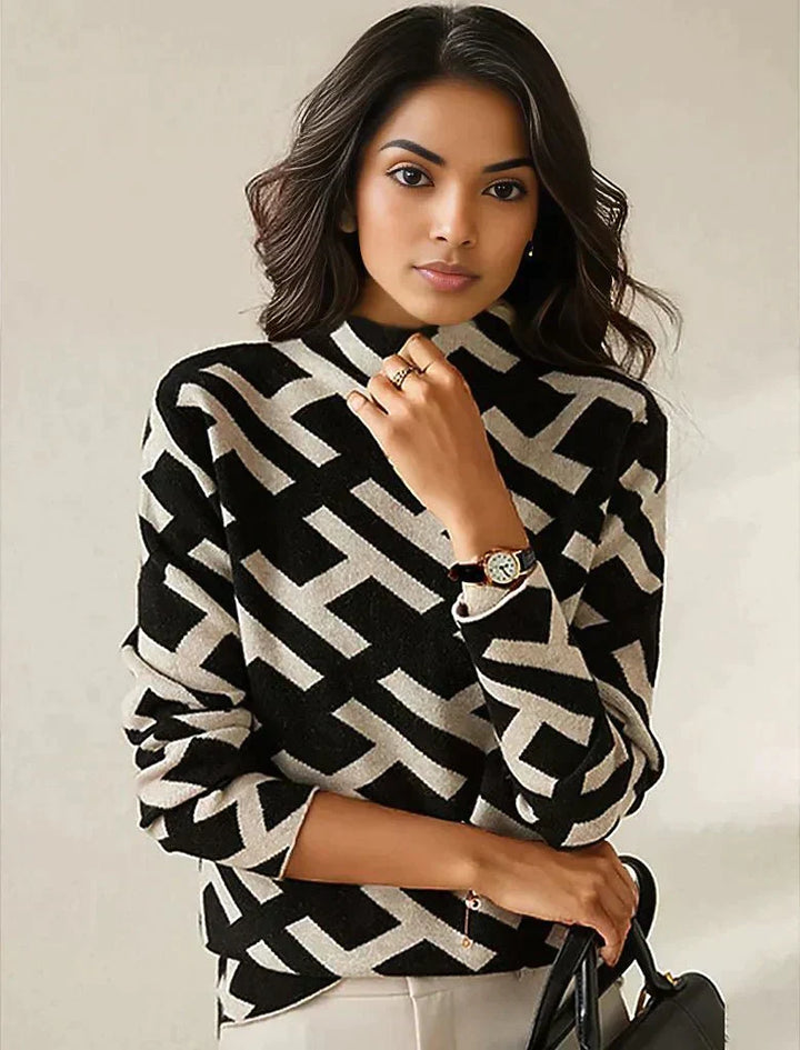 Stilfuld damesweater - Elise