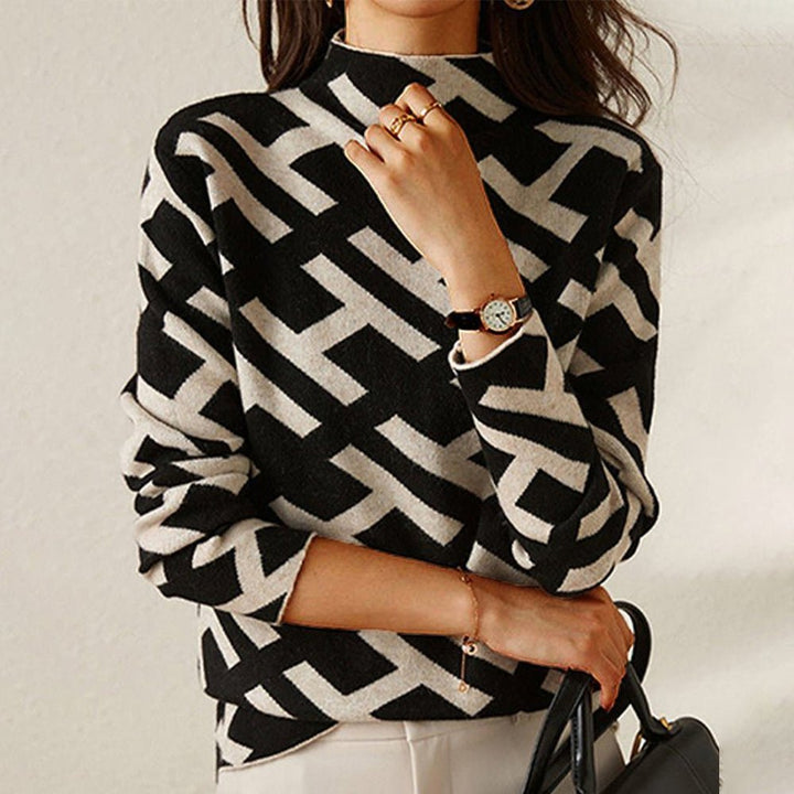 Stilfuld damesweater - Elise