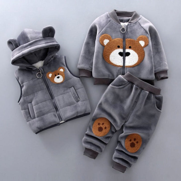 Babys vintersæt (sæt med 3) - Finn