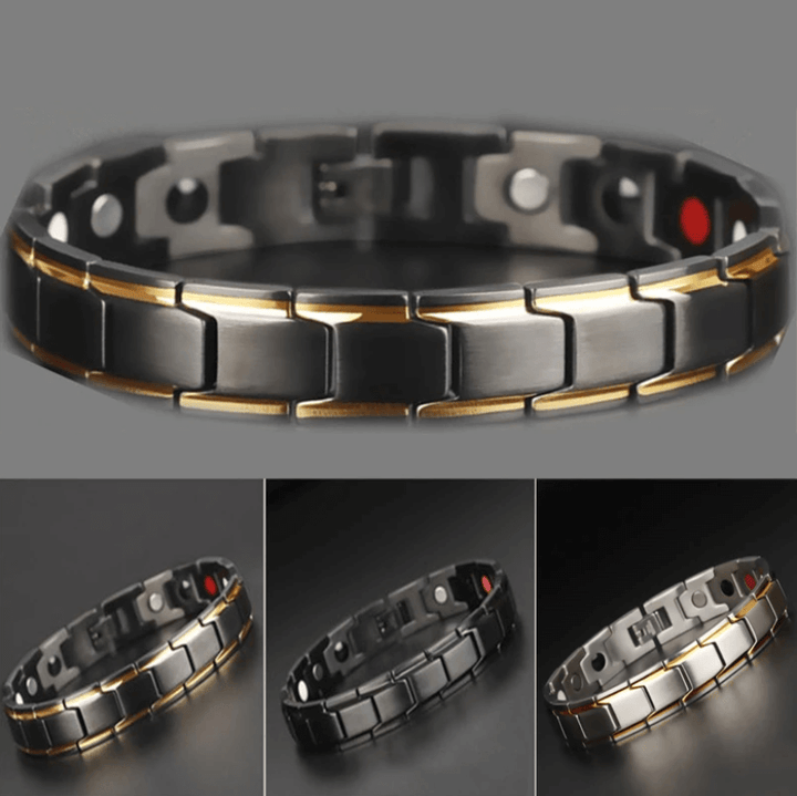 Magnetisk armbånd af rustfrit stål – CoreFlex