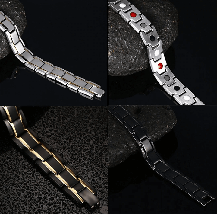 Magnetisk armbånd af rustfrit stål – CoreFlex