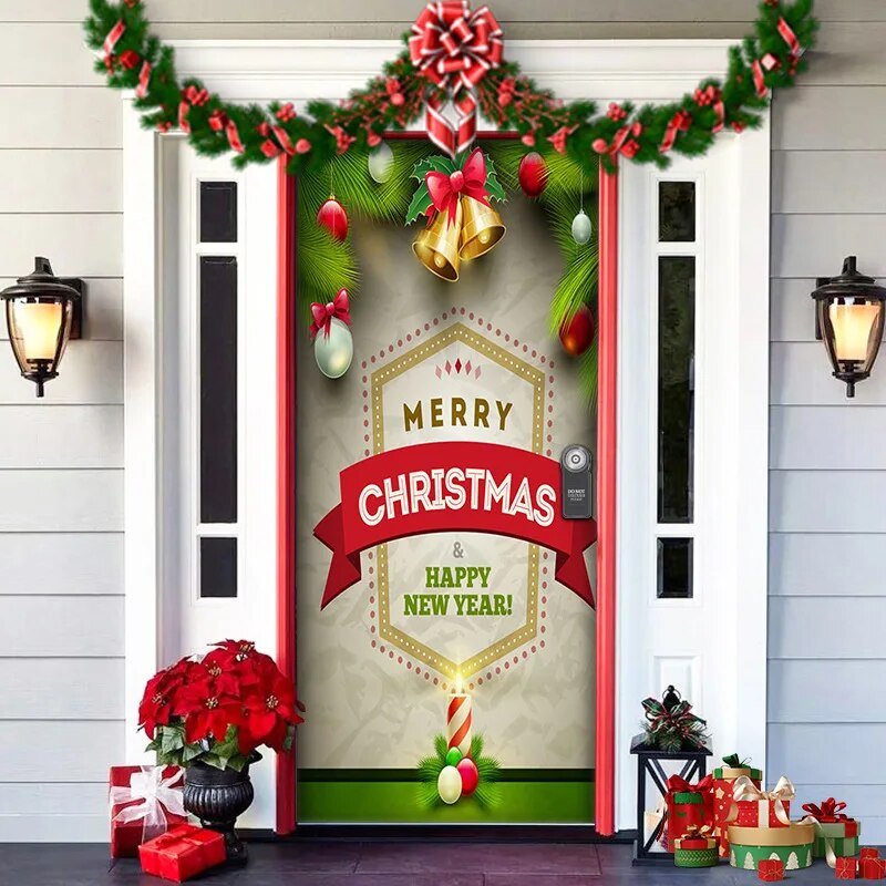 Jule dørdekoration - MerryDoor