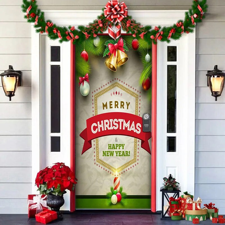 Jule dørdekoration - MerryDoor