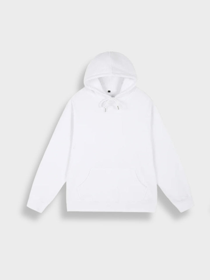 Oversized herre-hoodie med print - Noah