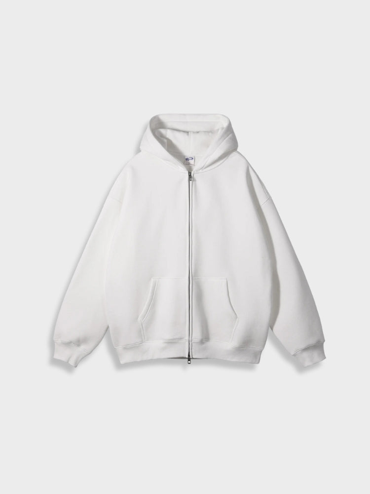 Oversized vest med lynlås - Ava