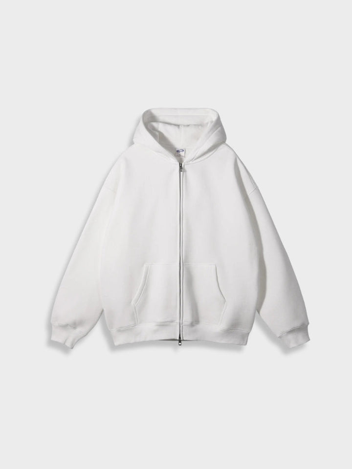 Oversized vest med lynlås - Ava