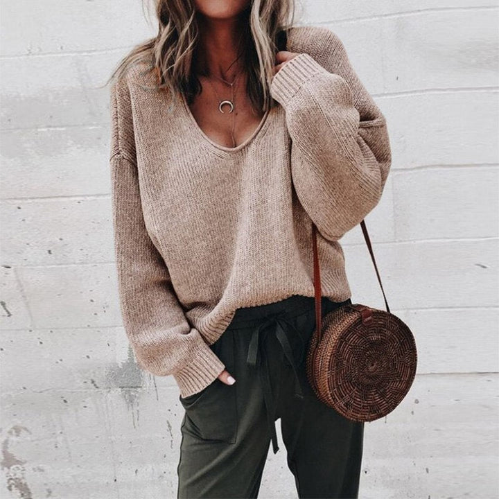 Strikket Oversized Damesweater - Aurora
