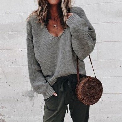 Strikket Oversized Damesweater - Aurora