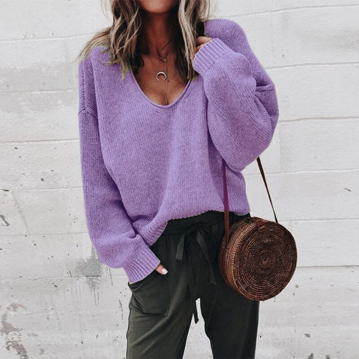 Strikket Oversized Damesweater - Aurora