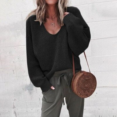 Strikket Oversized Damesweater - Aurora