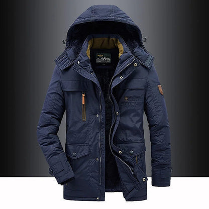 Herre-vinterjakke med fleece-for – Leventis