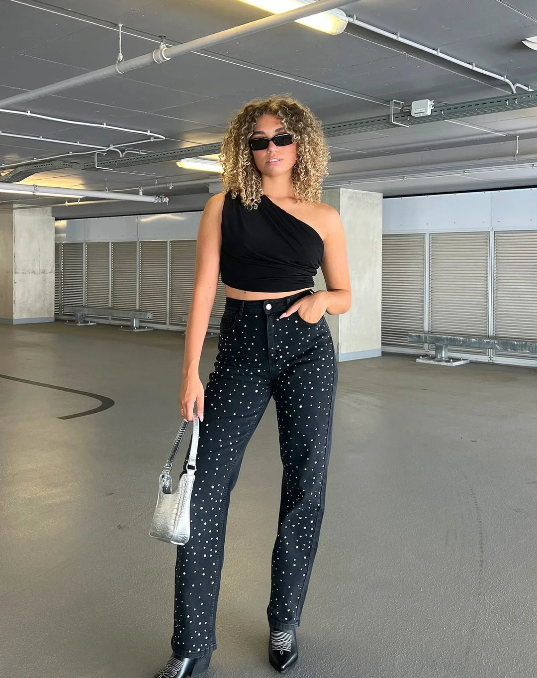 Glitter damejeans - Luminara